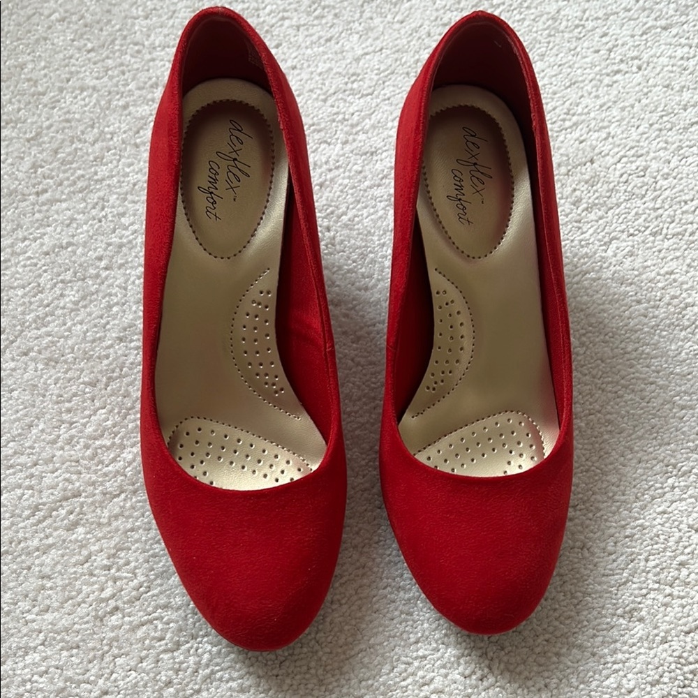 Red Women's Heels by Easy Street